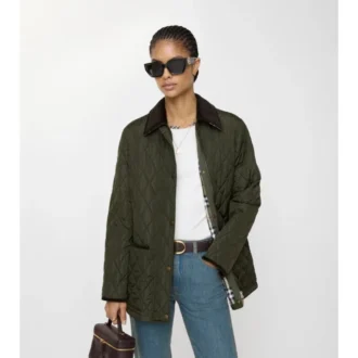 Gesteppte Nylon-Barn-Jacke