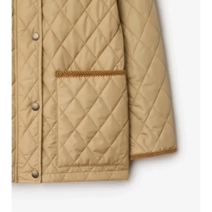 Gesteppte Nylon-Barn-Jacke