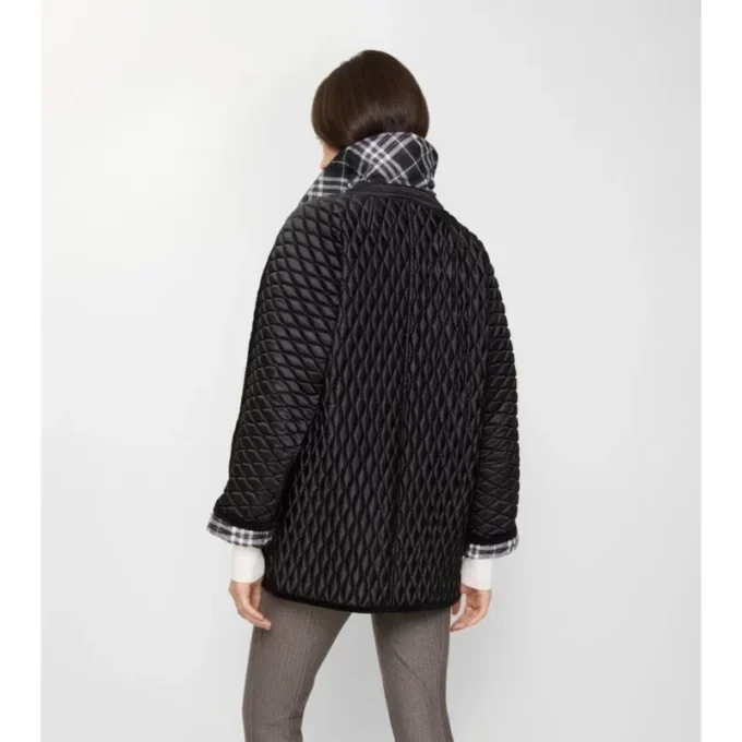 Gesteppte Nylon-Floriston-Jacke