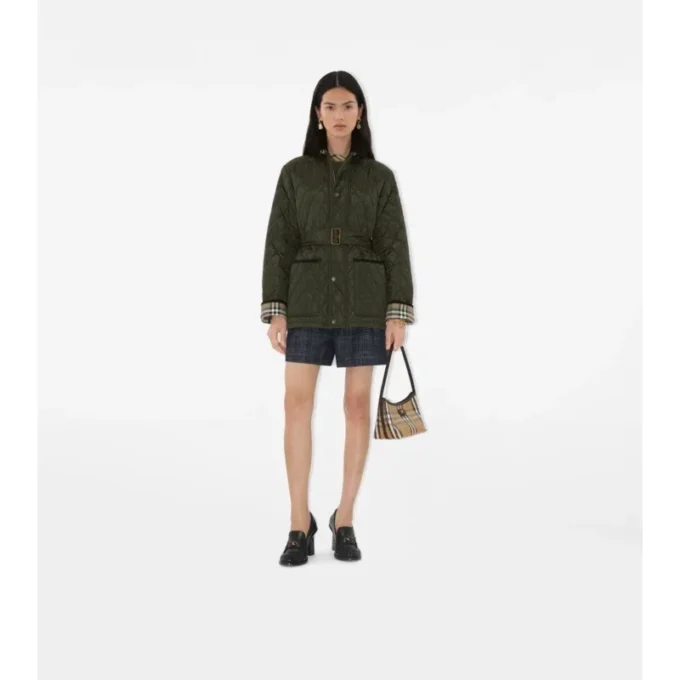 Gesteppte Nylonjacke