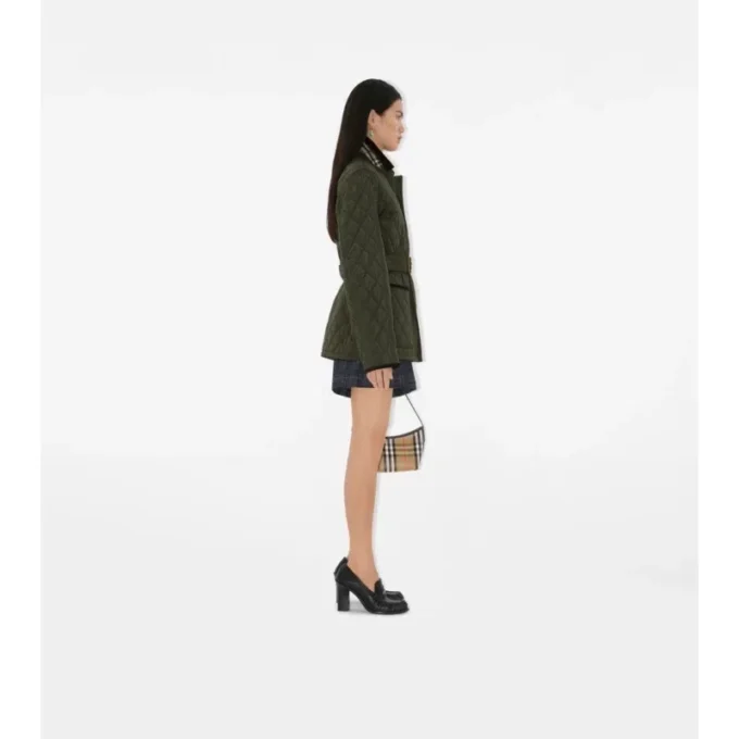 Gesteppte Nylonjacke