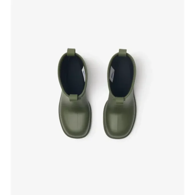 Gummistiefel mit Absatz und Marsh-Stempel