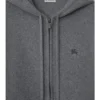 Hoodie mit Reißverschluss aus Kaschmirmischung