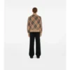 Jacke aus Wolle-Mohair-Mischung mit Karomuster