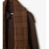 Jacke aus Wollmischung mit abnehmbarem Schal