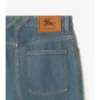 Jeans mit mittlerer Leibhöhe und geradem Schnitt