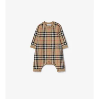 Jumpsuit aus Wolle und Kaschmir mit Karomuster