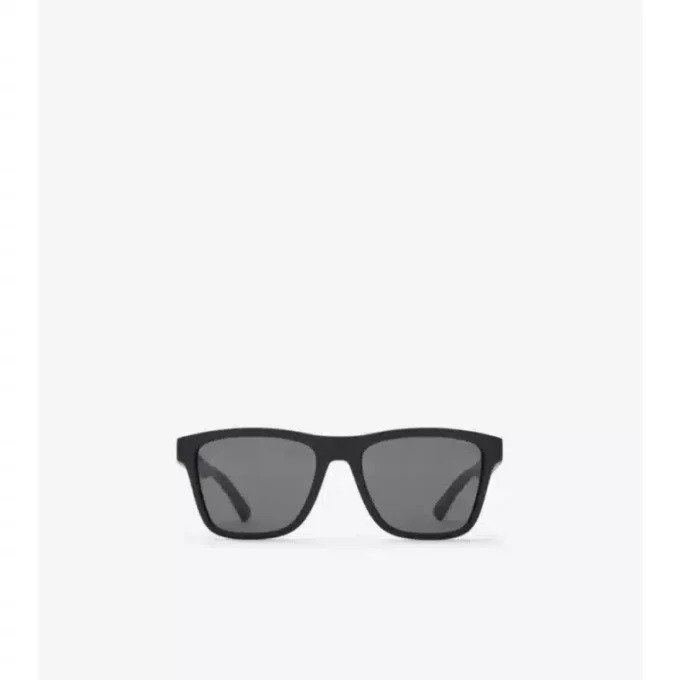 Karierte Sonnenbrille mit quadratischem Rahmen