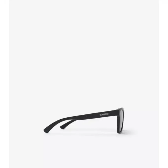 Karierte Sonnenbrille mit quadratischem Rahmen