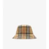 Karierter Baumwoll-Bucket-Hat