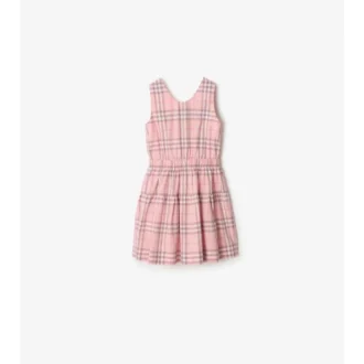 Kariertes Baumwollkleid