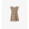 Kariertes Baumwollkleid