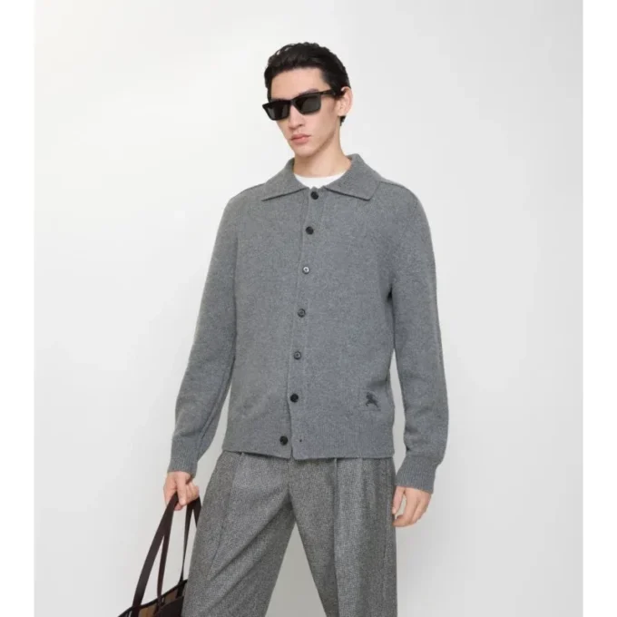 Kaschmir-Strickjacke