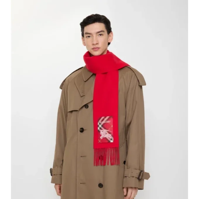 Kaschmirschal mit Karomuster