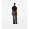Kleine Bucket Bag mit Karomuster