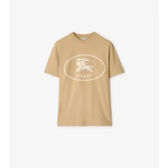Knight-Stamp-Baumwoll-T-Shirt
