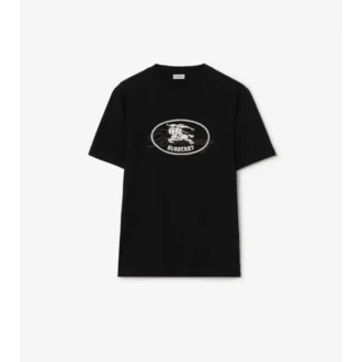 Knight-Stamp-Baumwoll-T-Shirt