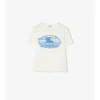 Knight Stamp Baumwoll-T-Shirt