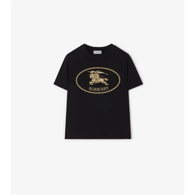 Knight Stamp Baumwoll-T-Shirt