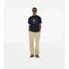 Knight-Stamp-Baumwoll-T-Shirt