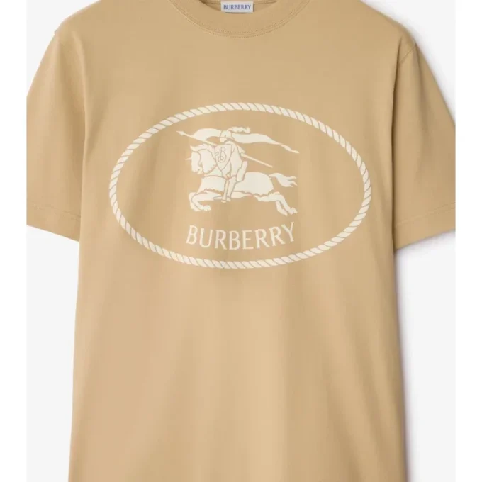 Knight-Stamp-Baumwoll-T-Shirt