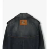 Kürzliche Denim-Mayfair-Trenchjacke
