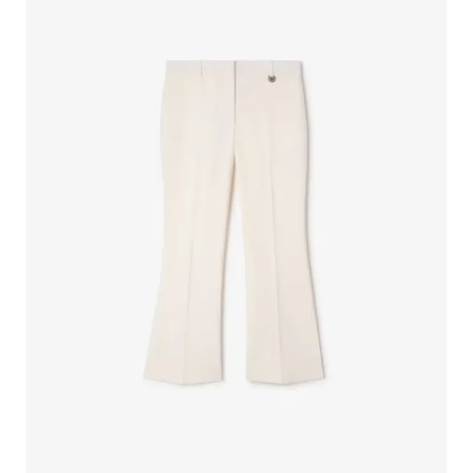 Kurze, ausgestellte Wollhose