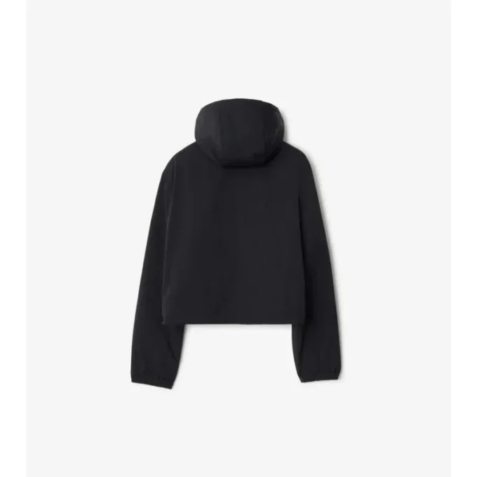 Kurze, wendbare Jacke mit Karomuster