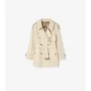 Kurzer Fitzrovia-Trench Coat aus Tropical Gabardine