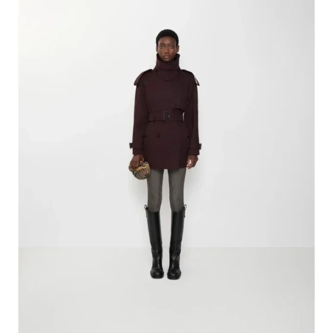 Kurzer Gabardine-Fitzrovia-Trench Coat