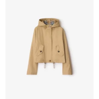 Kurzer Gabardine-Parka