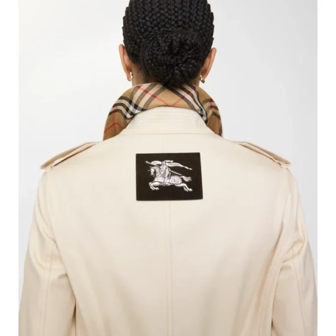 Kurzer Gabardine-Stonehaven-Car Coat