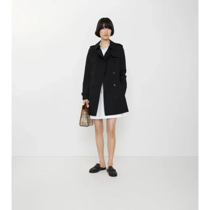 Kurzer Kensington Heritage Trench Coat