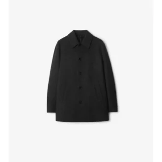 Kurzer Woll-Car Coat