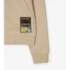 Landscape Label Baumwoll-Kapuzenpullover mit Reißverschluss