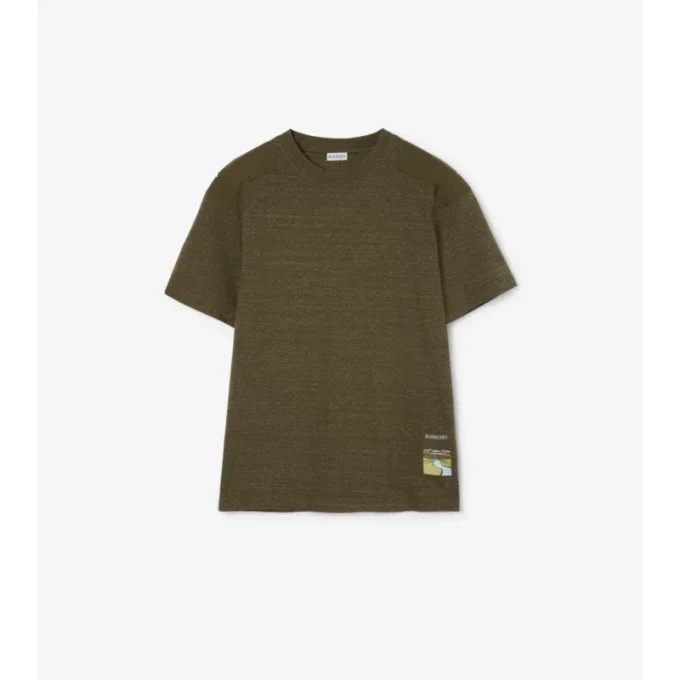 Landscape Label Baumwoll-T-Shirt