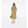 Langer Castleford-Trench Coat mit Karokragen