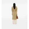 Langer Castleford-Trench Coat mit Karokragen