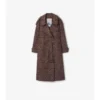 Langer Fitzrovia-Trench Coat aus Viskosemischung im Barockstil