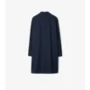 Langer Gabardine-Car Coat