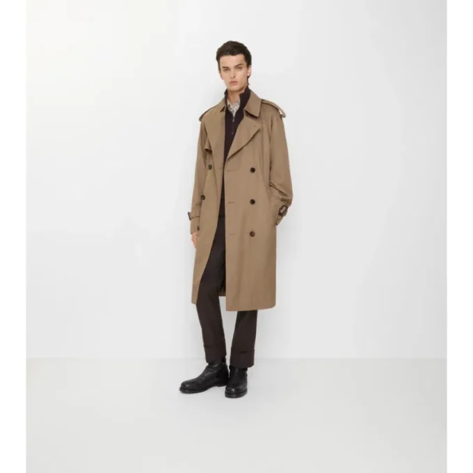 Langer Gabardine-Trench Coat „Chestwood“