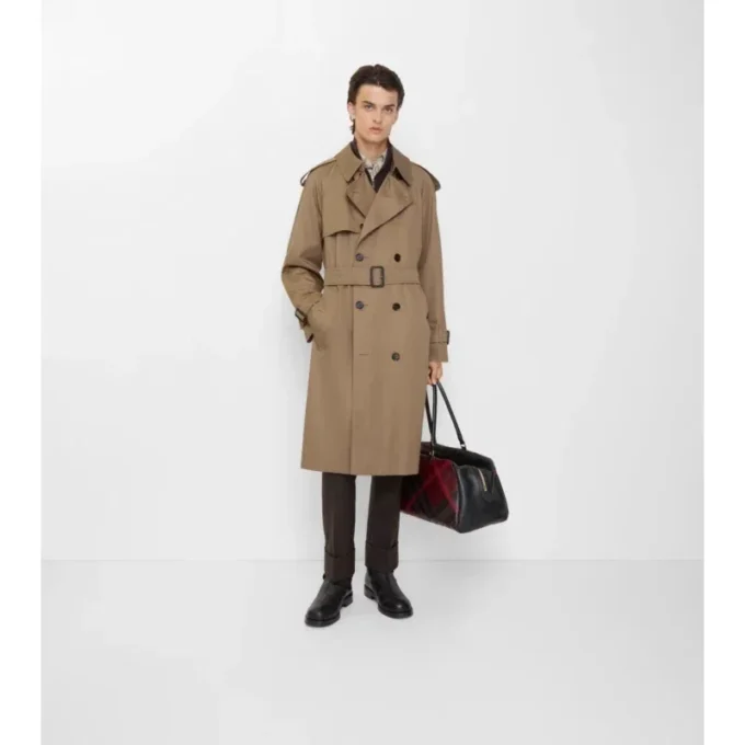 Langer Gabardine-Trench Coat „Chestwood“