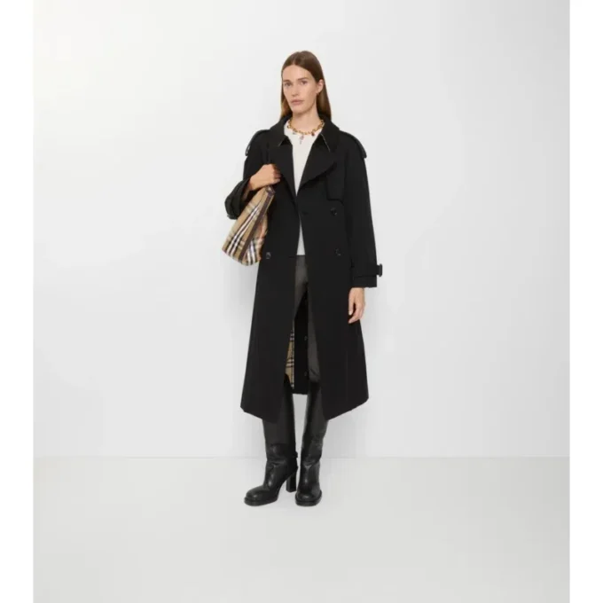 Langer Gabardine-Trenchcoat „Fitzrovia“