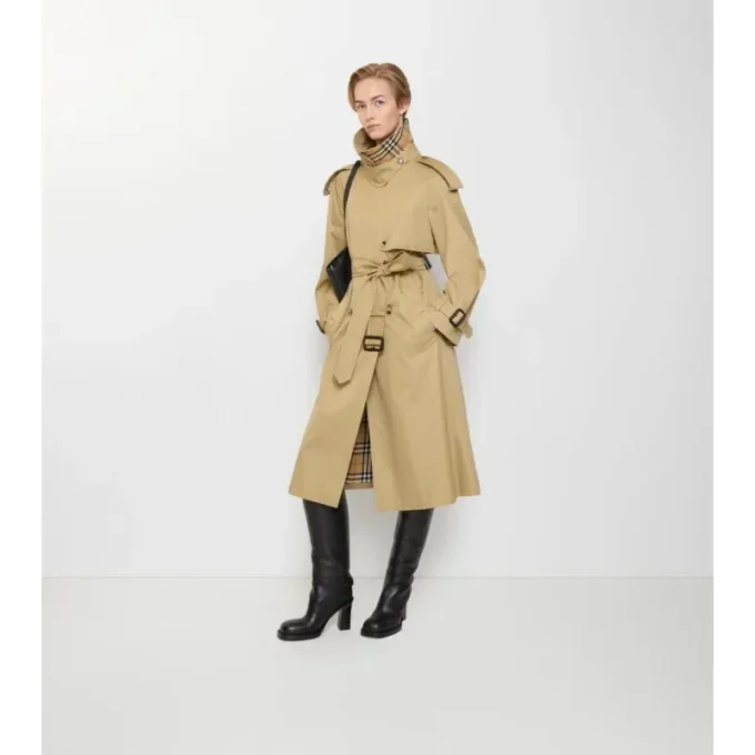 Langer Gabardine-Trenchcoat „Fitzrovia“