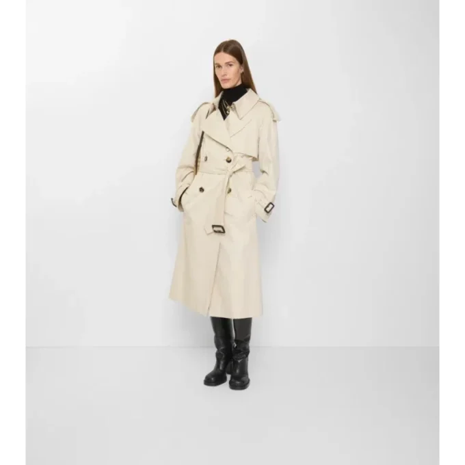 Langer Gabardine-Trenchcoat „Fitzrovia“