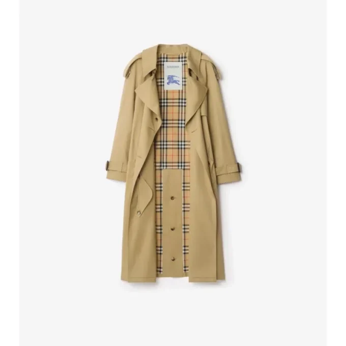 Langer Gabardine-Trenchcoat „Fitzrovia“