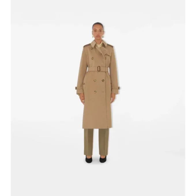 Langer Kensington-Trench Coat aus Kaschmir