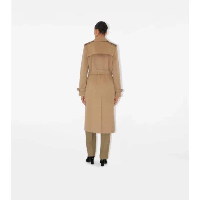 Langer Kensington-Trench Coat aus Kaschmir