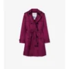 Langer Seiden-Trench Coat „Foxfield“