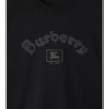 Langärmliges Gothic-Logo-T-Shirt aus Baumwolle